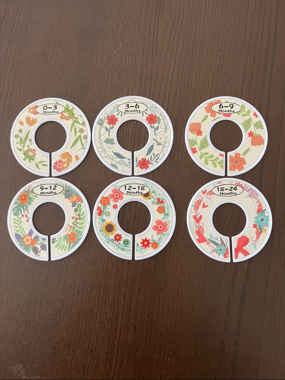 Baby Clothes Dividers- double sided